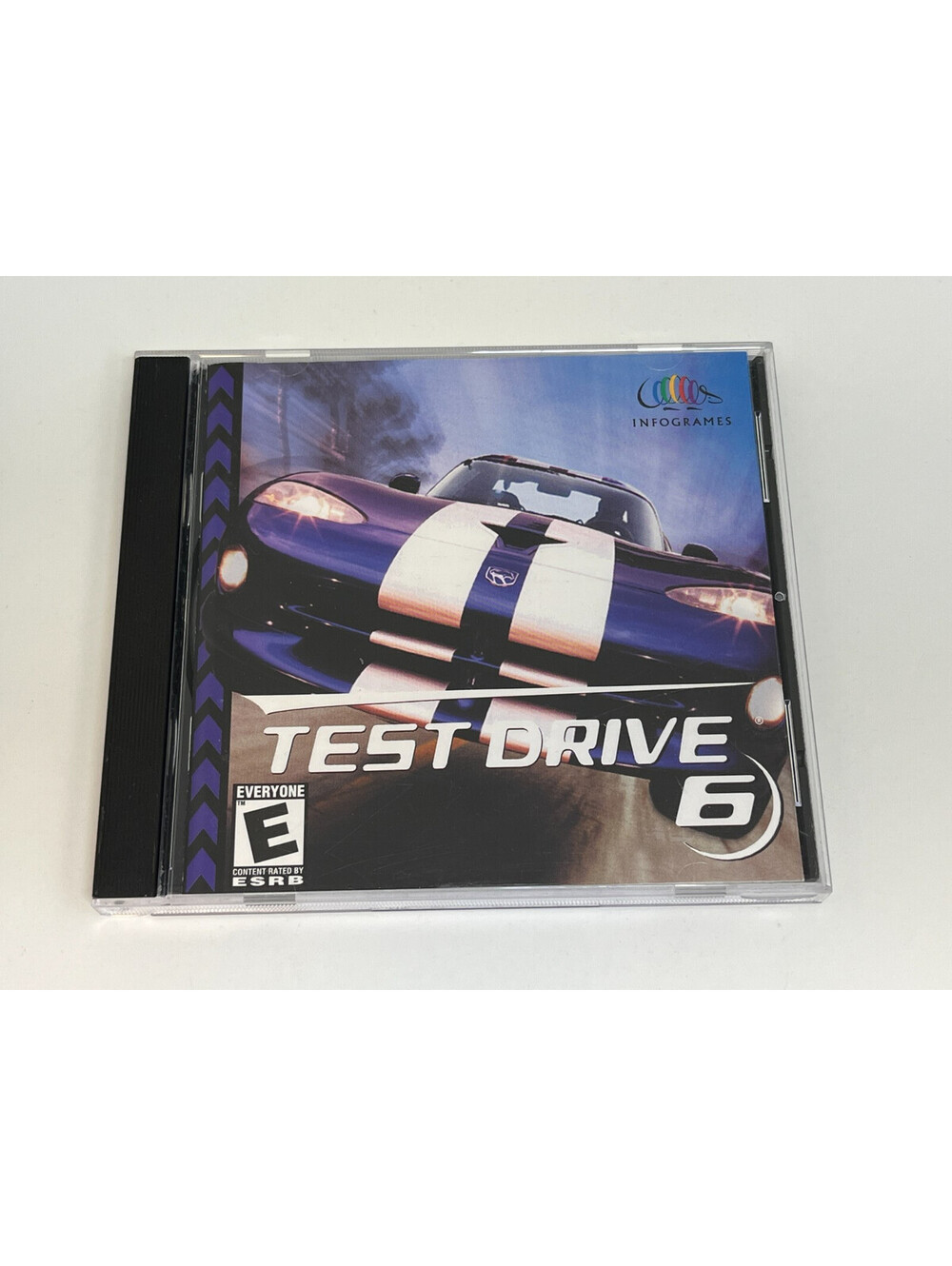 Test Drive 6 PC CD-ROM Infogrames 1999 Racing Game Viper Jewel Case ESRB E